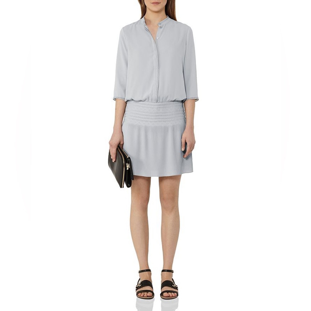 Reiss Bergamo pleated dress sz 6